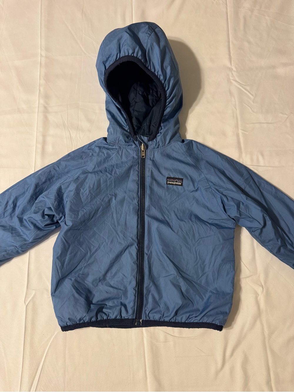 Patagonia Kids Hooded Puffer Jacket - Blue